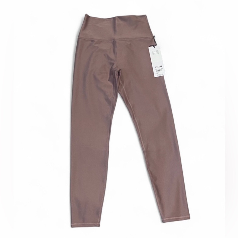 ALO Yoga Mauve-Taupe High-Waist Leggings